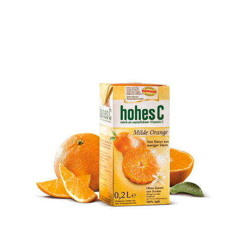 Jus d'orange Hohes-c 20cl