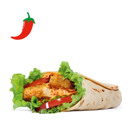 Spicy Veggie Wrap