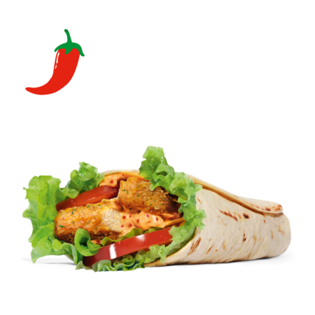 Spicy Veggie Wrap