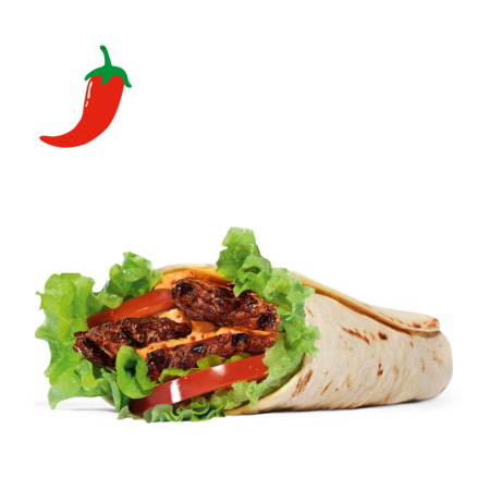 Spicy Beef Wrap