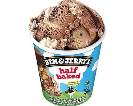 Ben & Jerry's Half Baked, 465ml