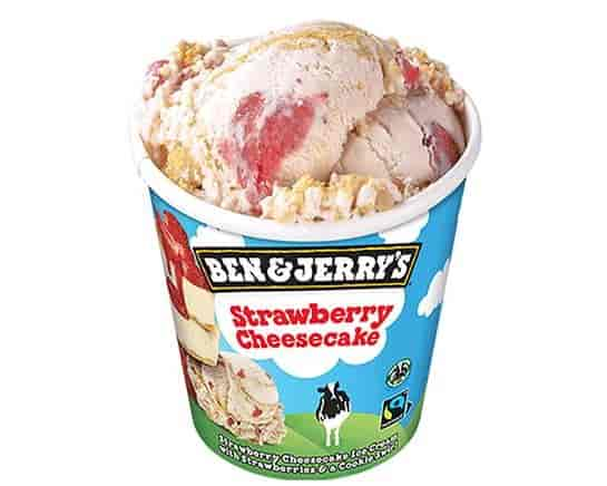 Ben & Jerry's Strawberry Cheesecake (465ml)