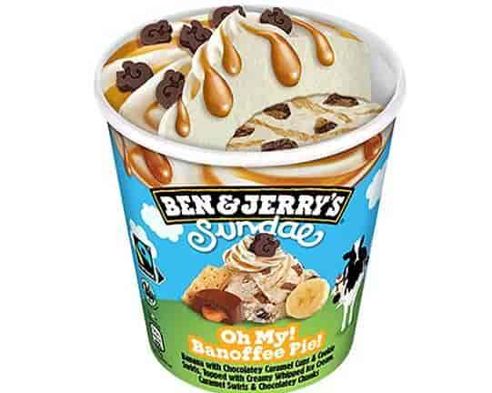 Ben & Jerry's Sundae Oh My! Banoffee Pie! (427ml)