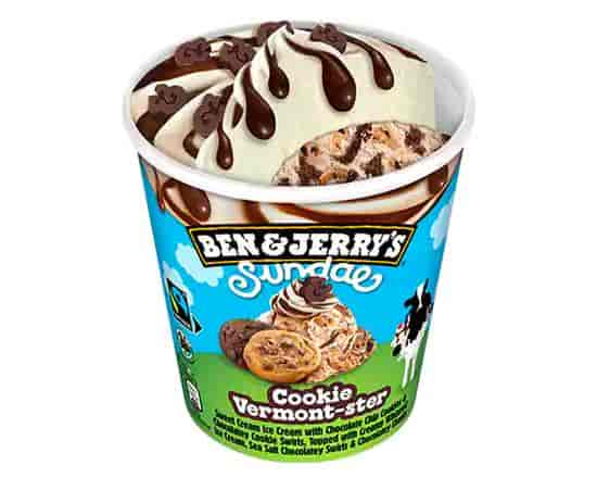 Ben & Jerry's Sundae Cookie Vermont-ster, 427ml