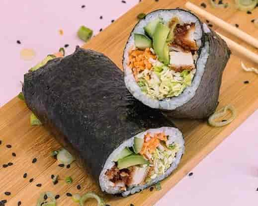 Teriyaki Sushi Roll 🍣🌯