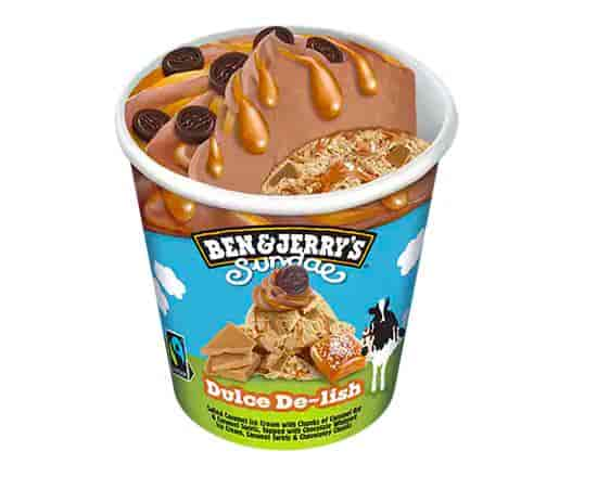 Ben & Jerry's Sundae Dulce De-lish, 427ml