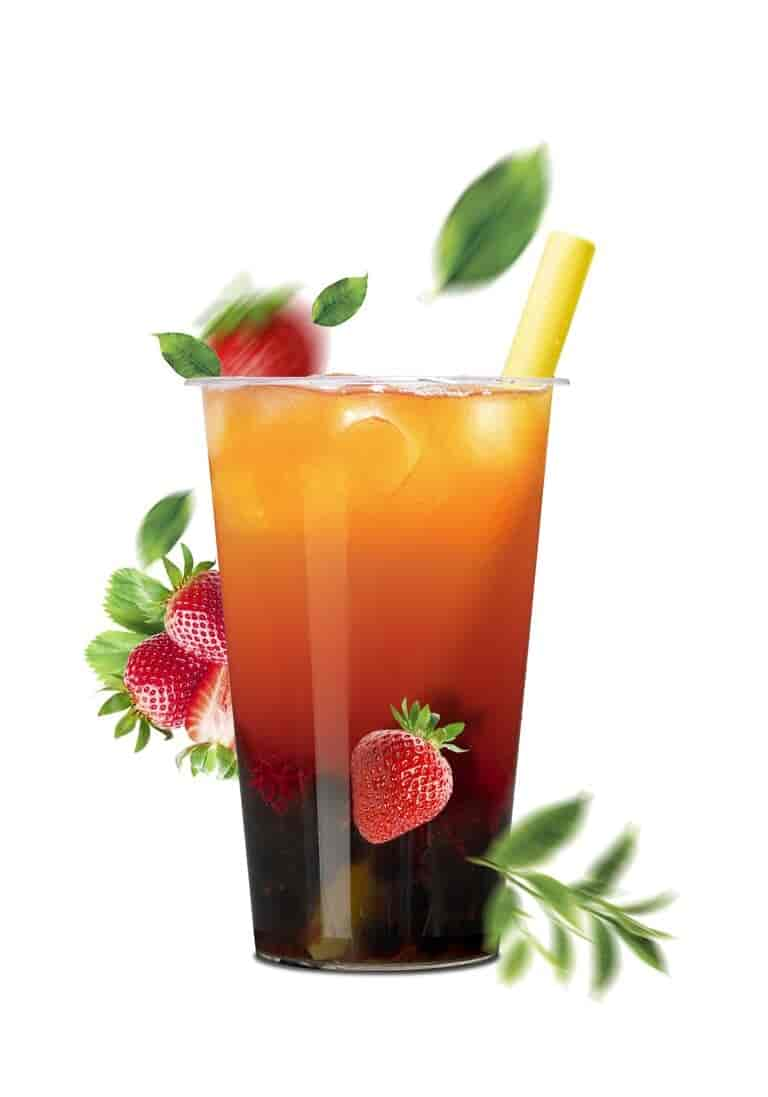 Bubble Tea Litchi - Fraise