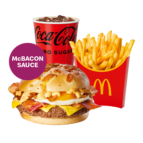 McExtreme Bacon & Egg Menu